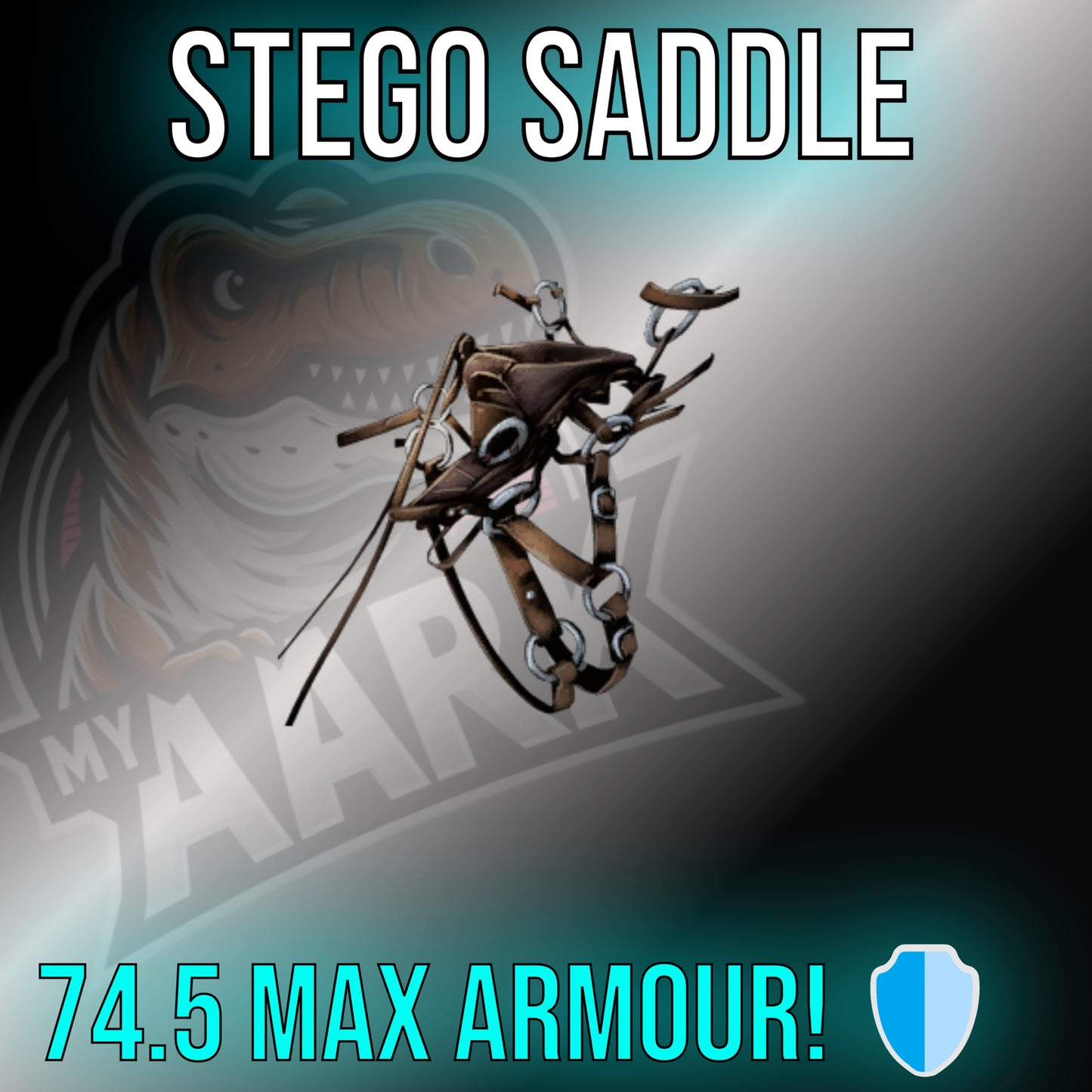 Stegosaurus / Stego - Crafted Saddle