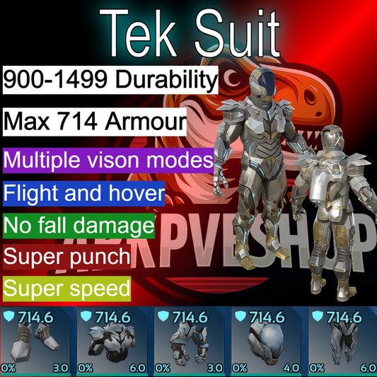 Tek Suit Max Armor 900-1499 Dura