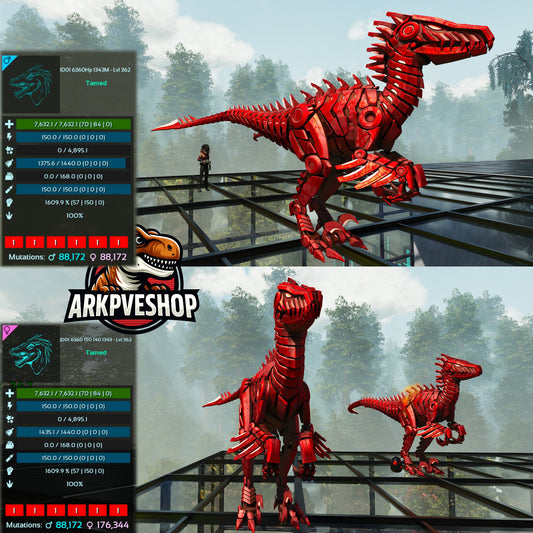 Tek Raptor 7632Hp 1609Melee