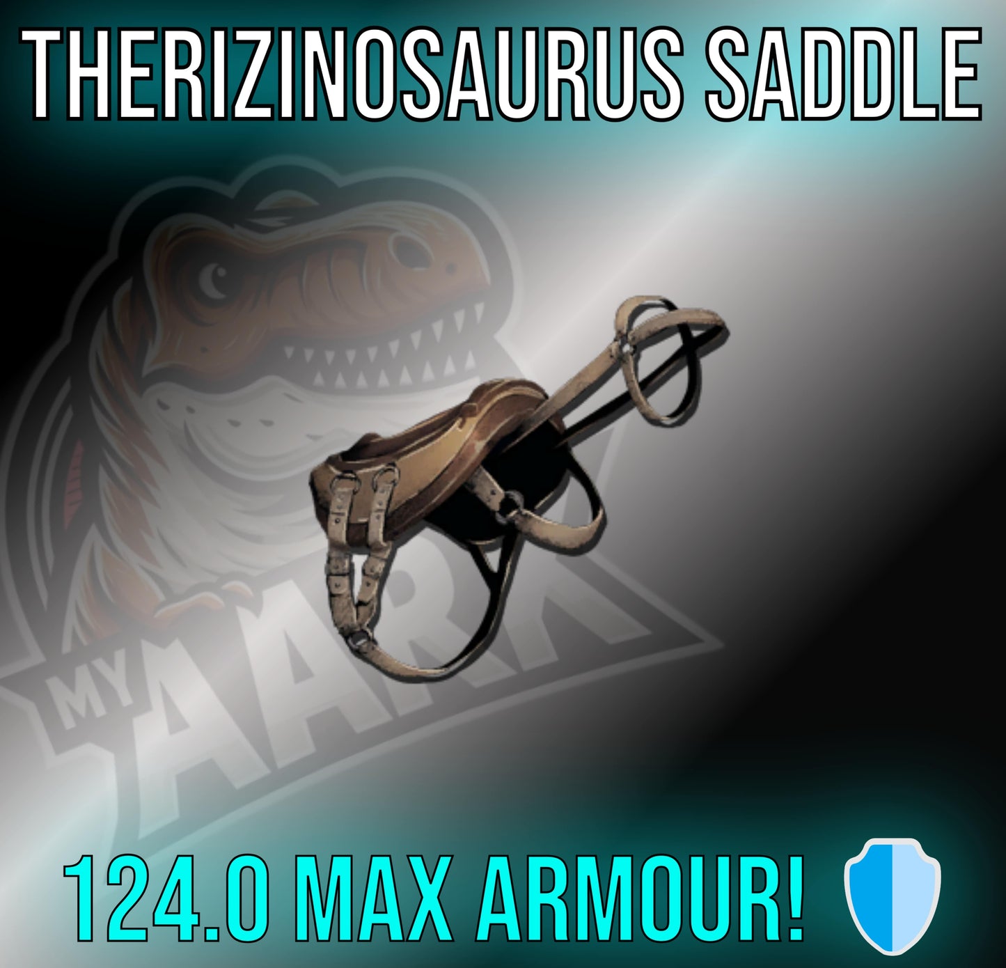 Therizinosaurus / Theri - Crafted Saddle