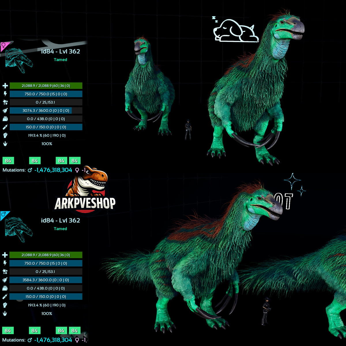 Therizinosaurus / Theri 1913Melee Imprinted