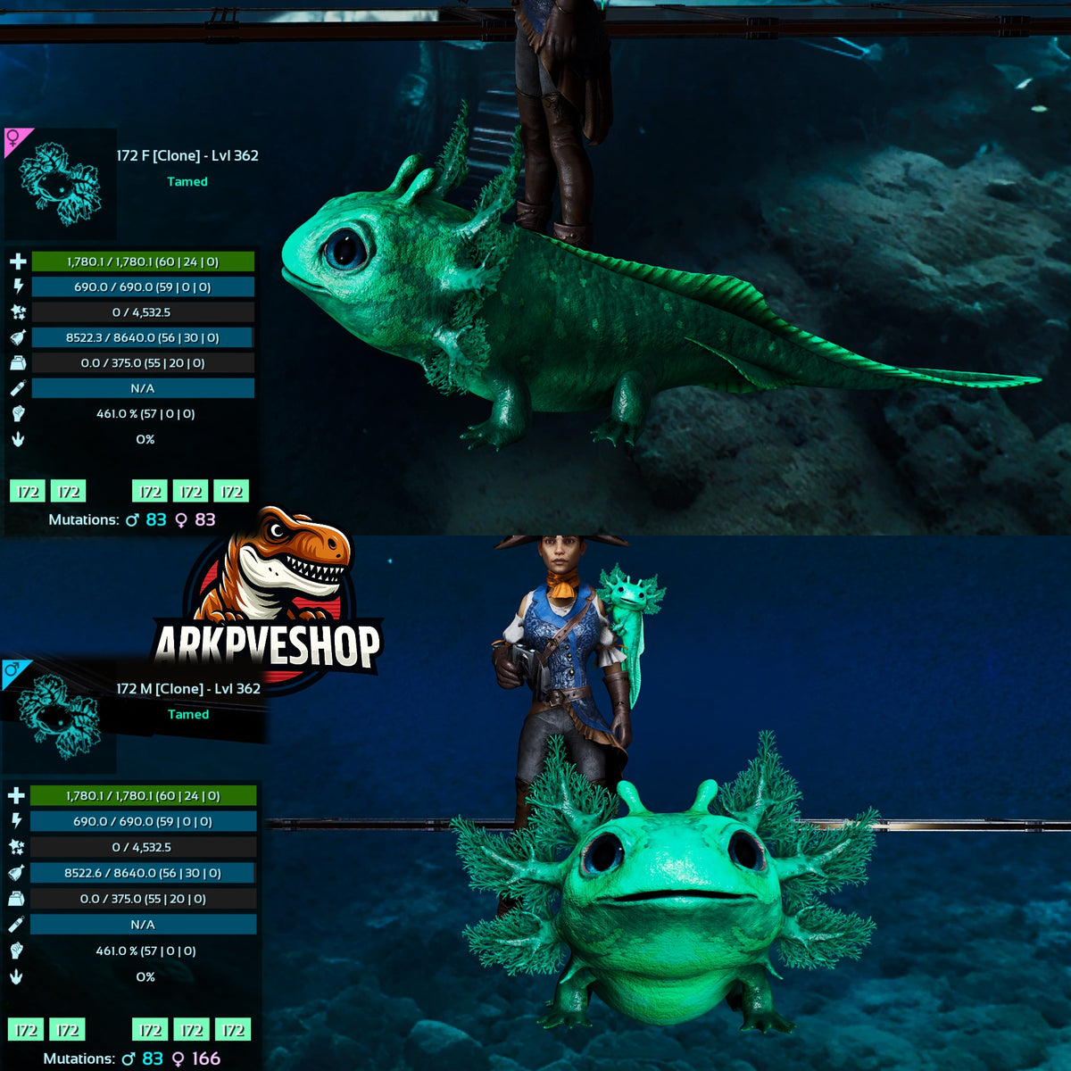 Tidepup Lvl 362 Clone
