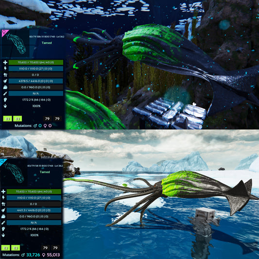 Tusoteuthis 1772%Melee Imprinted