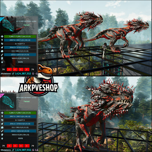 Velonasaur 1800%melee Imprinted