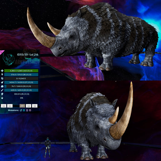 X-Woolly Rhino clone