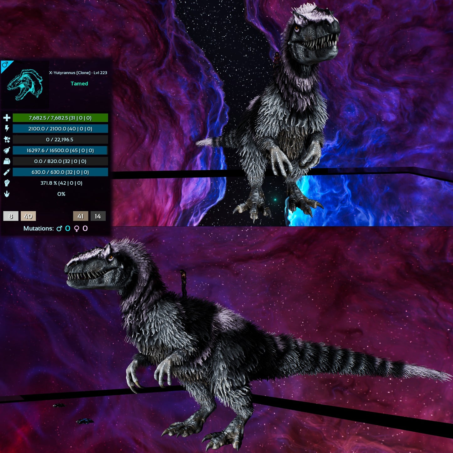X-Yutyrannus clone