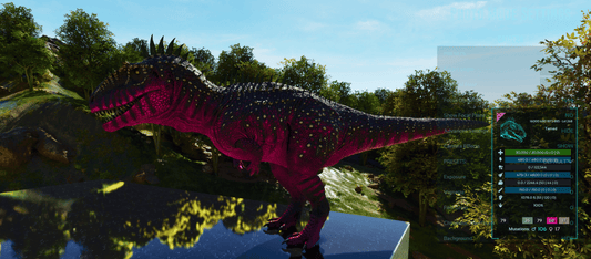 🏷️ Carcharodontosaurus / Carcharo 1078dmg imprint 🏷️