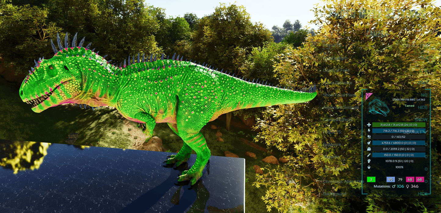 🏷️ Carcharodontosaurus / Carcharo 1078dmg imprint 🏷️