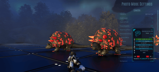 🏷️ Doedicurus / Doedi High Level and colour wariants! 945 Dmg Imprinted 🏷️