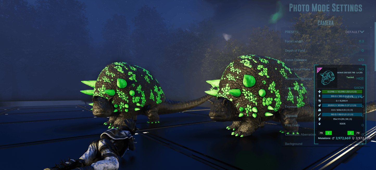 🏷️ Doedicurus / Doedi High Level and colour wariants! 945 Dmg Imprinted 🏷️