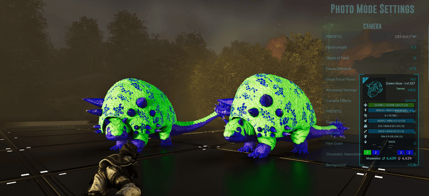 🏷️ Doedicurus / Doedi High Level and colour wariants! 945 Dmg Imprinted 🏷️