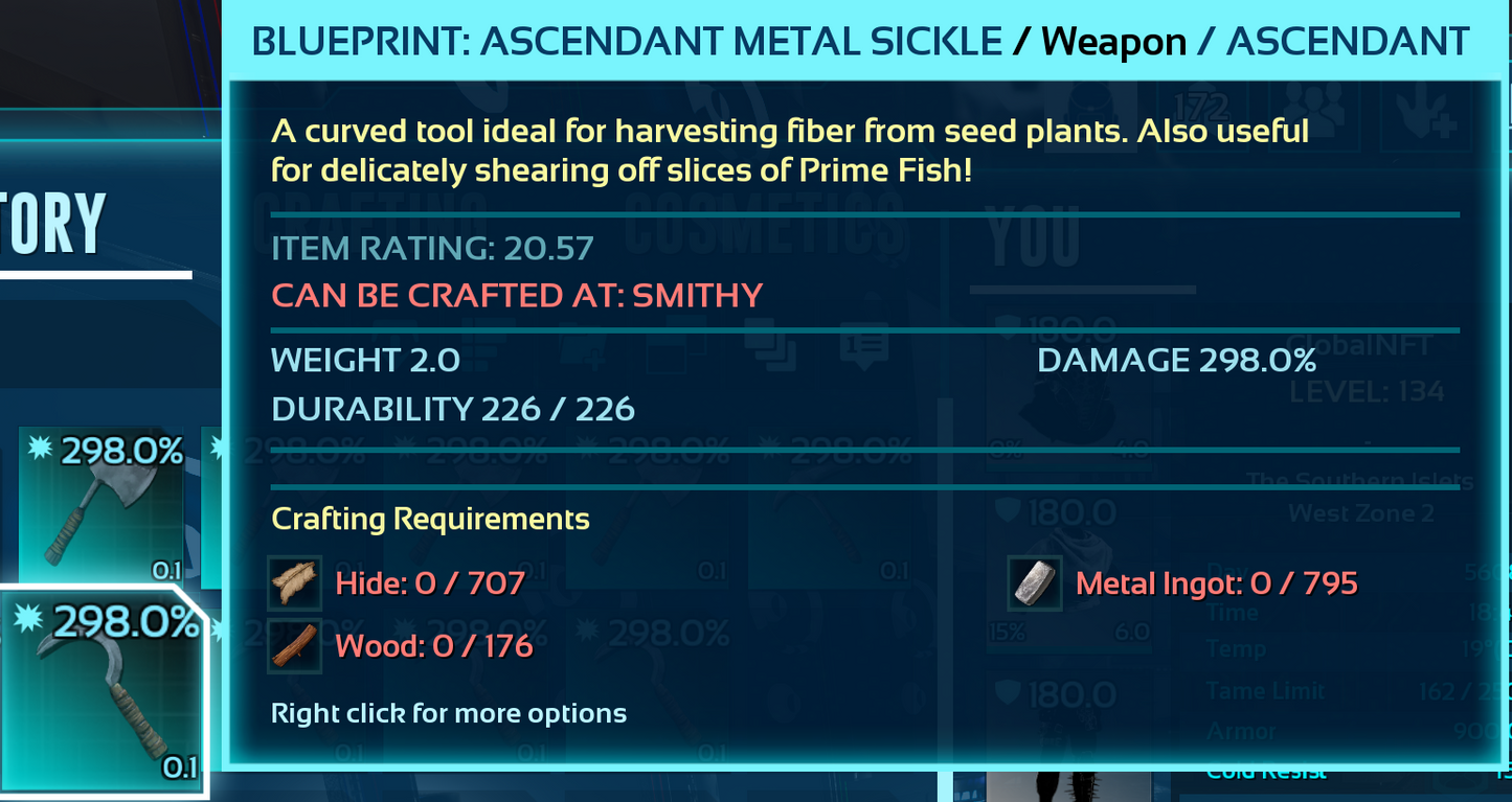 Metal Sickle Blueprints