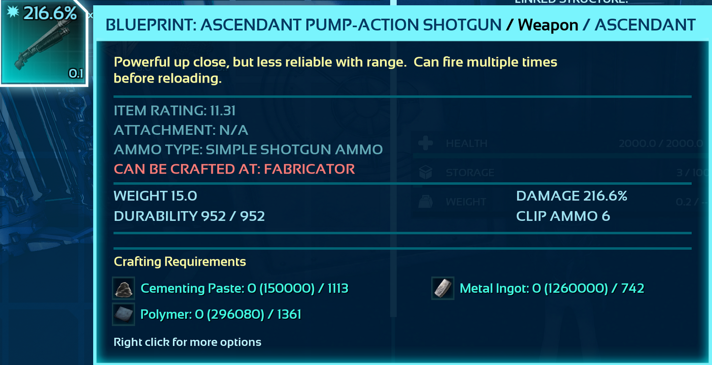 Blueprint: Pump-Action Shotgun