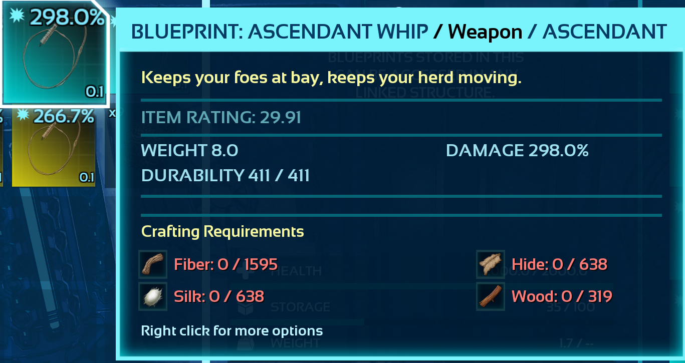 Whip Blueprint Bp's