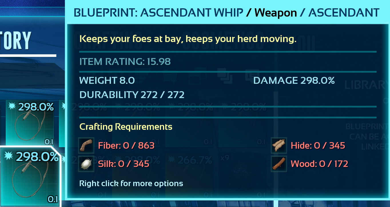 Whip Blueprint Bp's