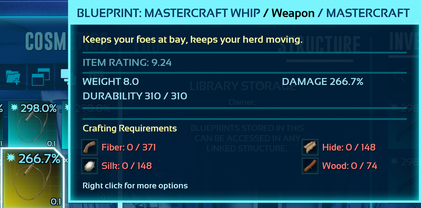 Whip Blueprint Bp's