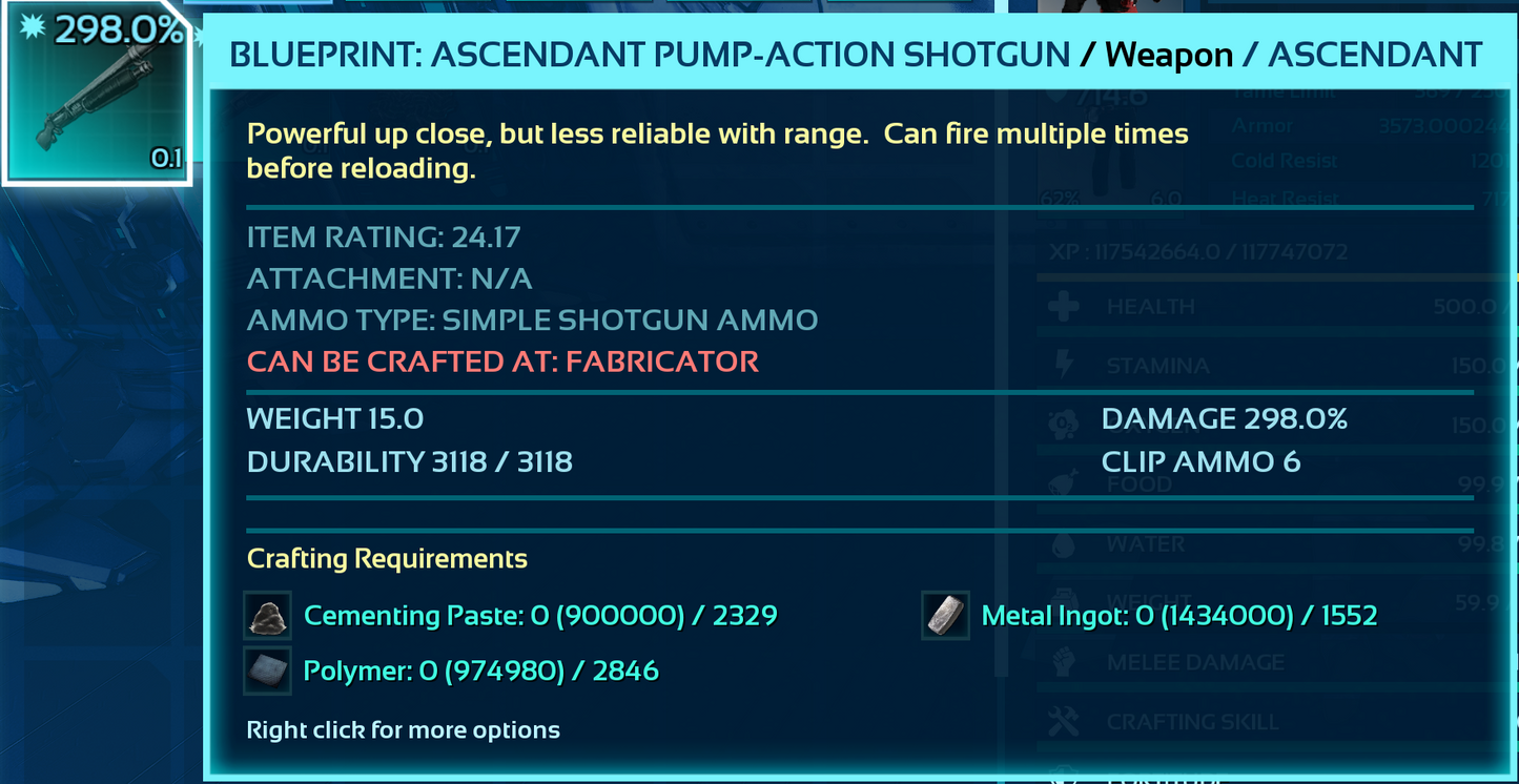 Blueprint: Pump-Action Shotgun