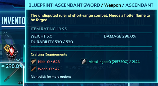 Blueprint: Sword