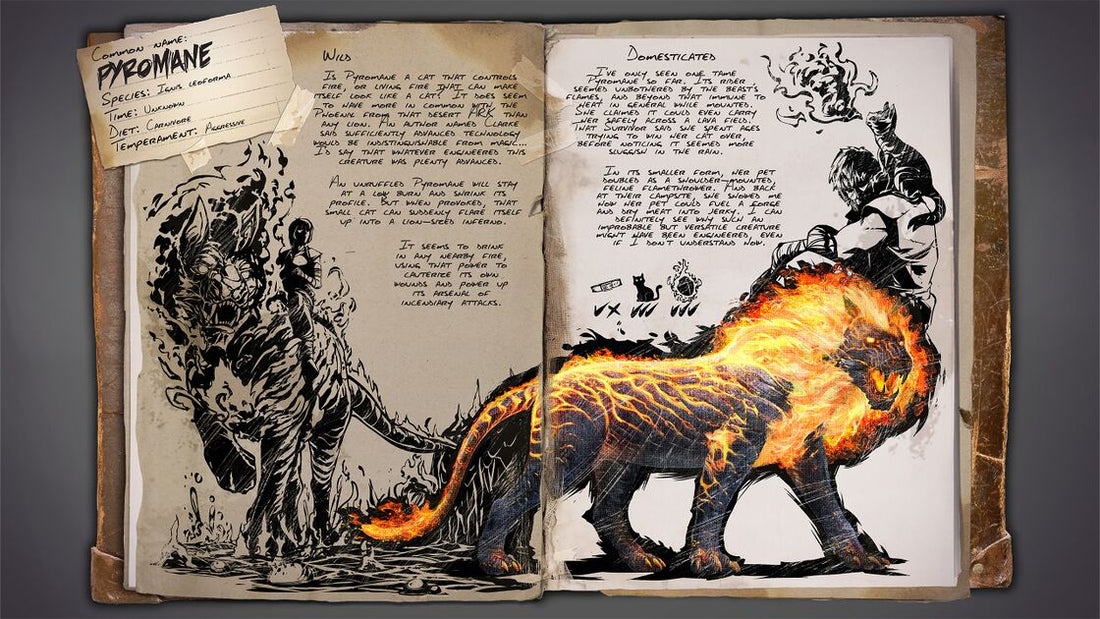 Pyromane – The Fiery Companion in ARK: Ascended