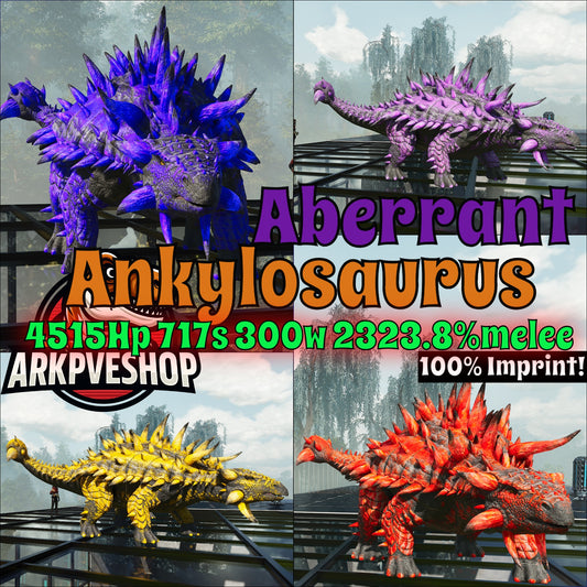 Aberrant Ankylosaurus Ankylo 2323.8%Melee