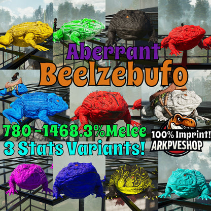 Aberrant Beelzebufo 935 - 1468.3%Melee