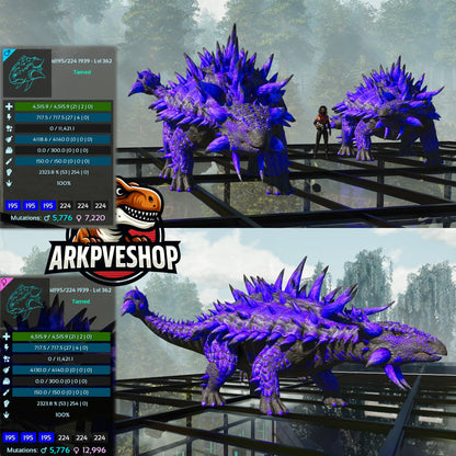 Aberrant Ankylosaurus Ankylo 2323.8%Melee