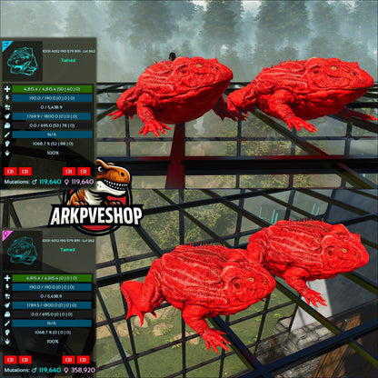 Aberrant Beelzebufo 935 - 1468.3%Melee