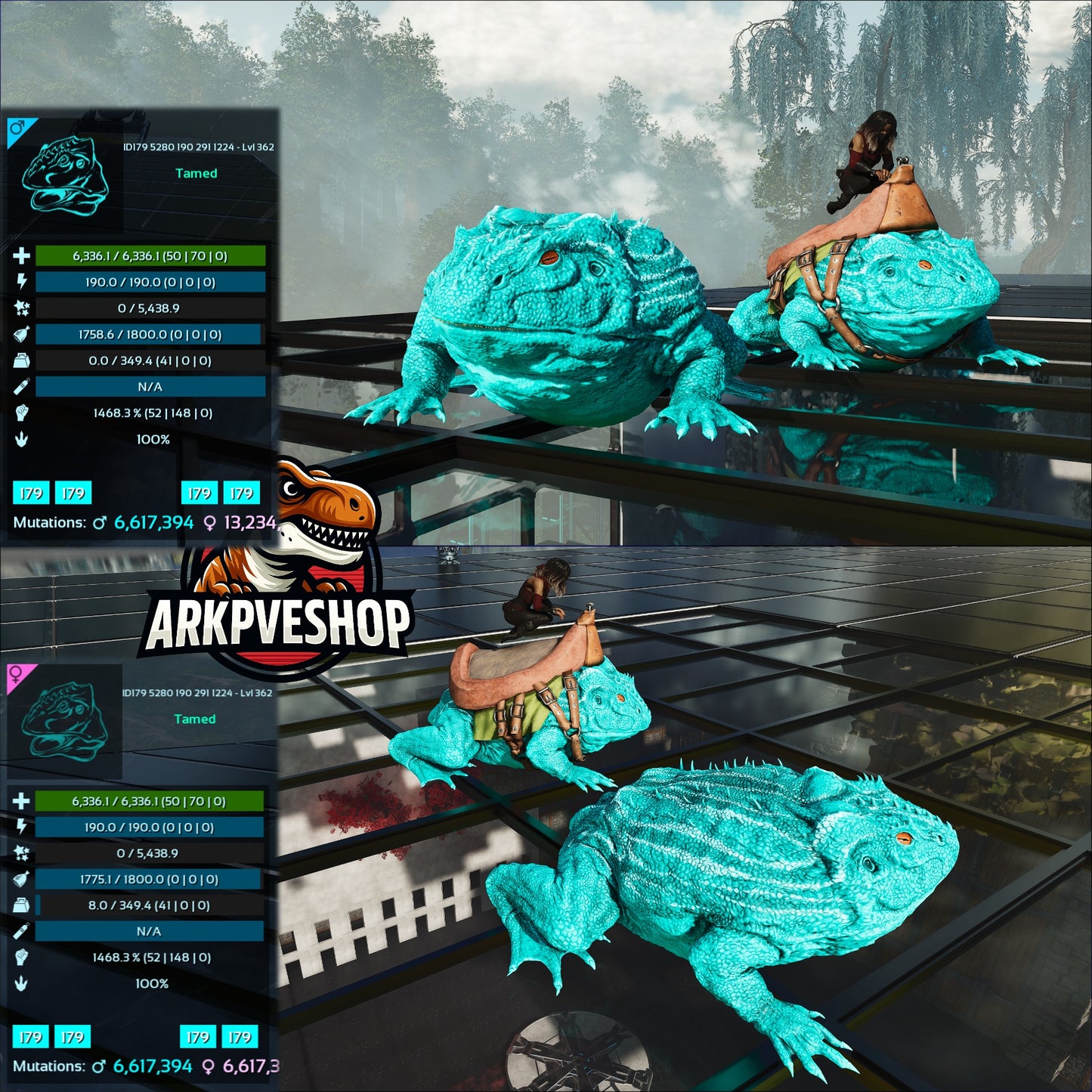 Aberrant Beelzebufo 935 - 1468.3%Melee