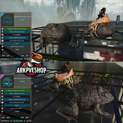 Aberrant Beelzebufo 935 - 1468.3%Melee