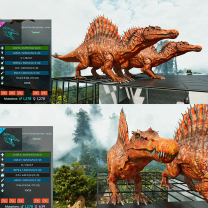 🦖 Aberrant Spino Spinosaurus 1744%Melee Colours