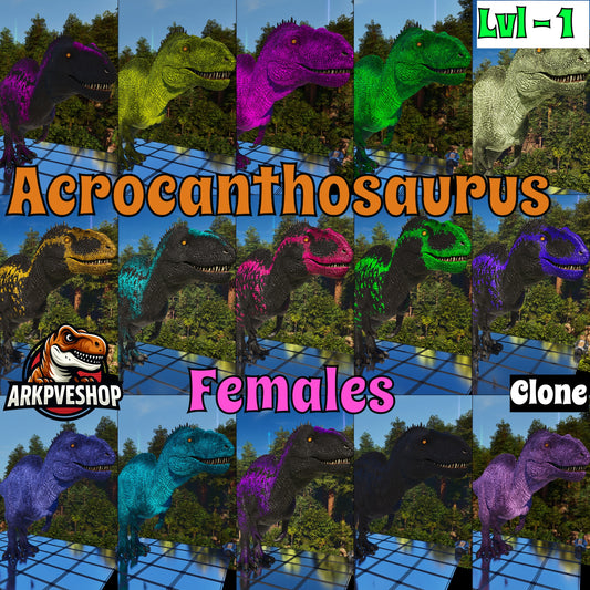 Acrocanthosaurus Acro Lvl 1