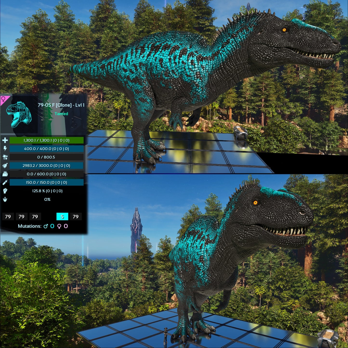 Acrocanthosaurus Acro Lvl 1