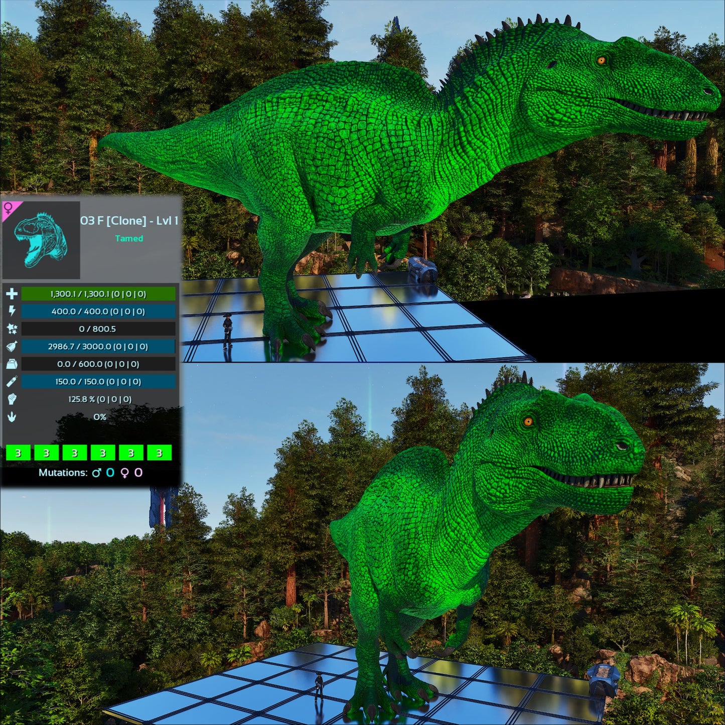 Acrocanthosaurus Acro Lvl 1