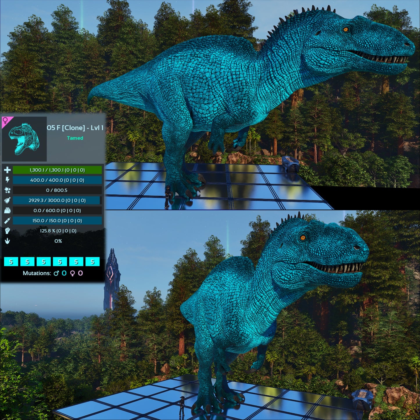 Acrocanthosaurus Acro Lvl 1