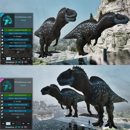 Acro Acrocanthosaurus 362-363Lvl Clone