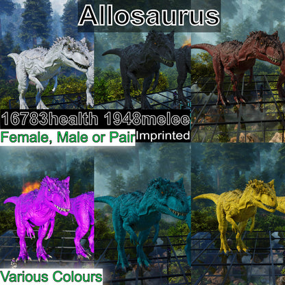 Allosaurus / Max Lvl 362 / Top Stats