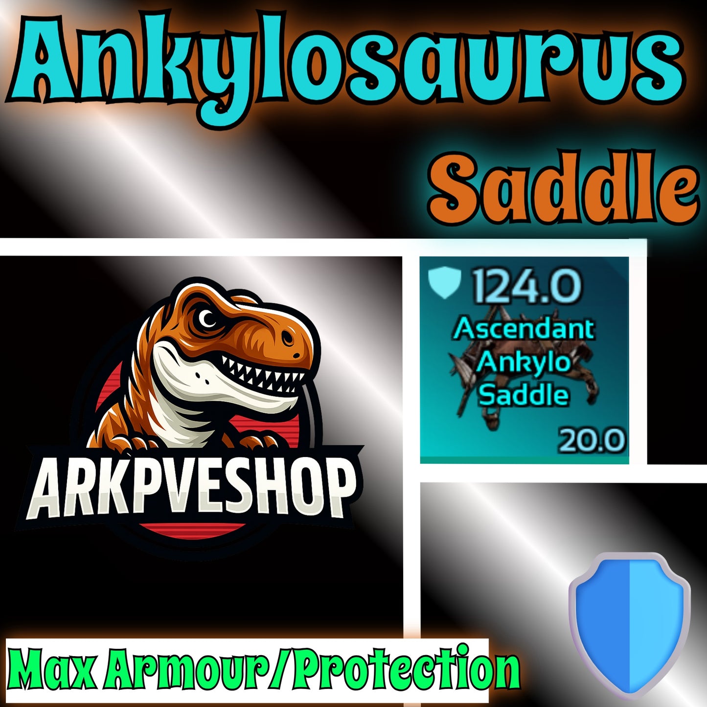 Crafted Saddles Max Armour, Protection