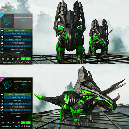 Tek Triceratops Trike 14.940HP 1560.6%m Imprinted