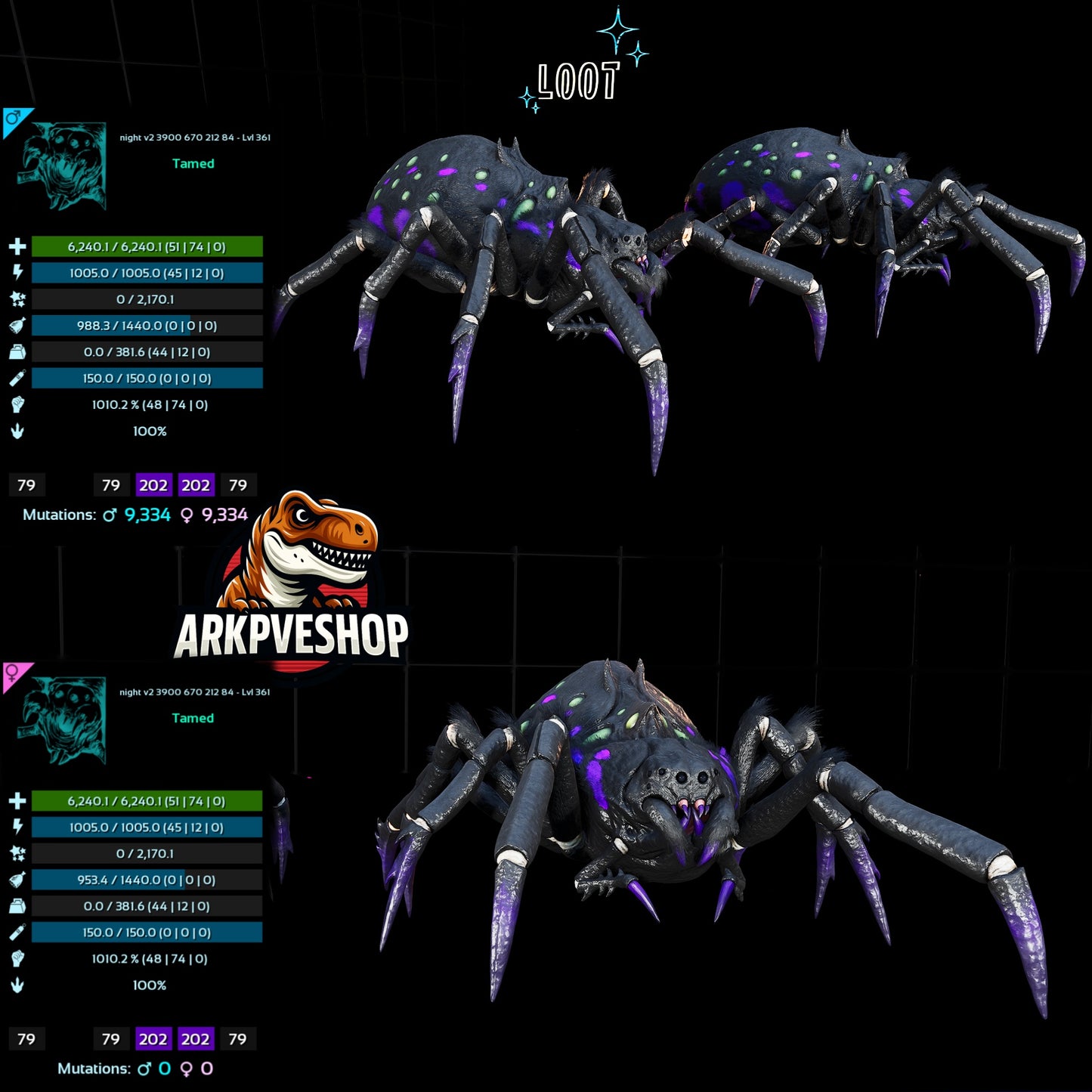 Araneo 1010.2%Melee