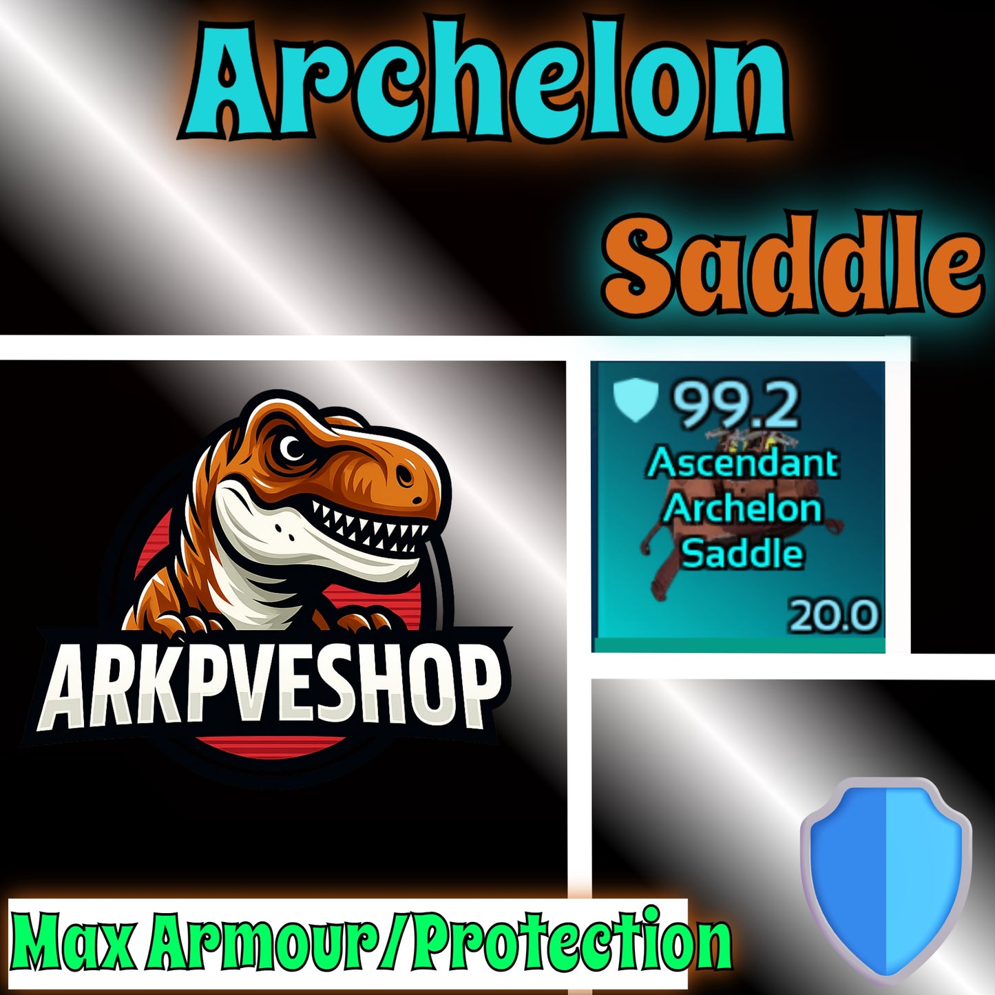 Crafted Saddles Max Armour, Protection