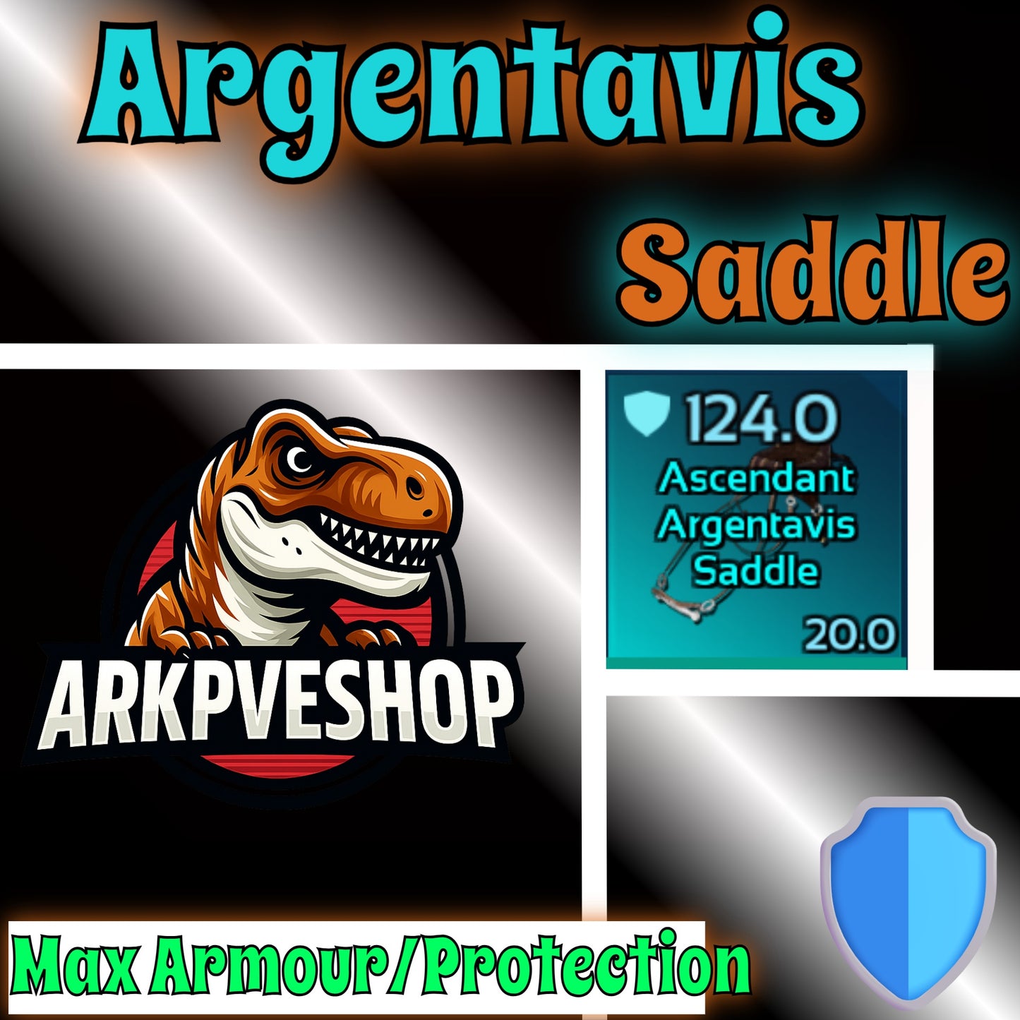 Crafted Saddles Max Armour, Protection