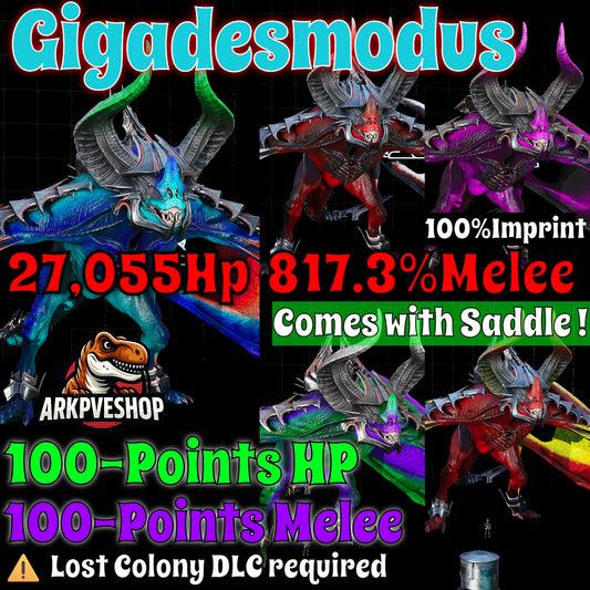 Gigadesmodus Adults best Stats include