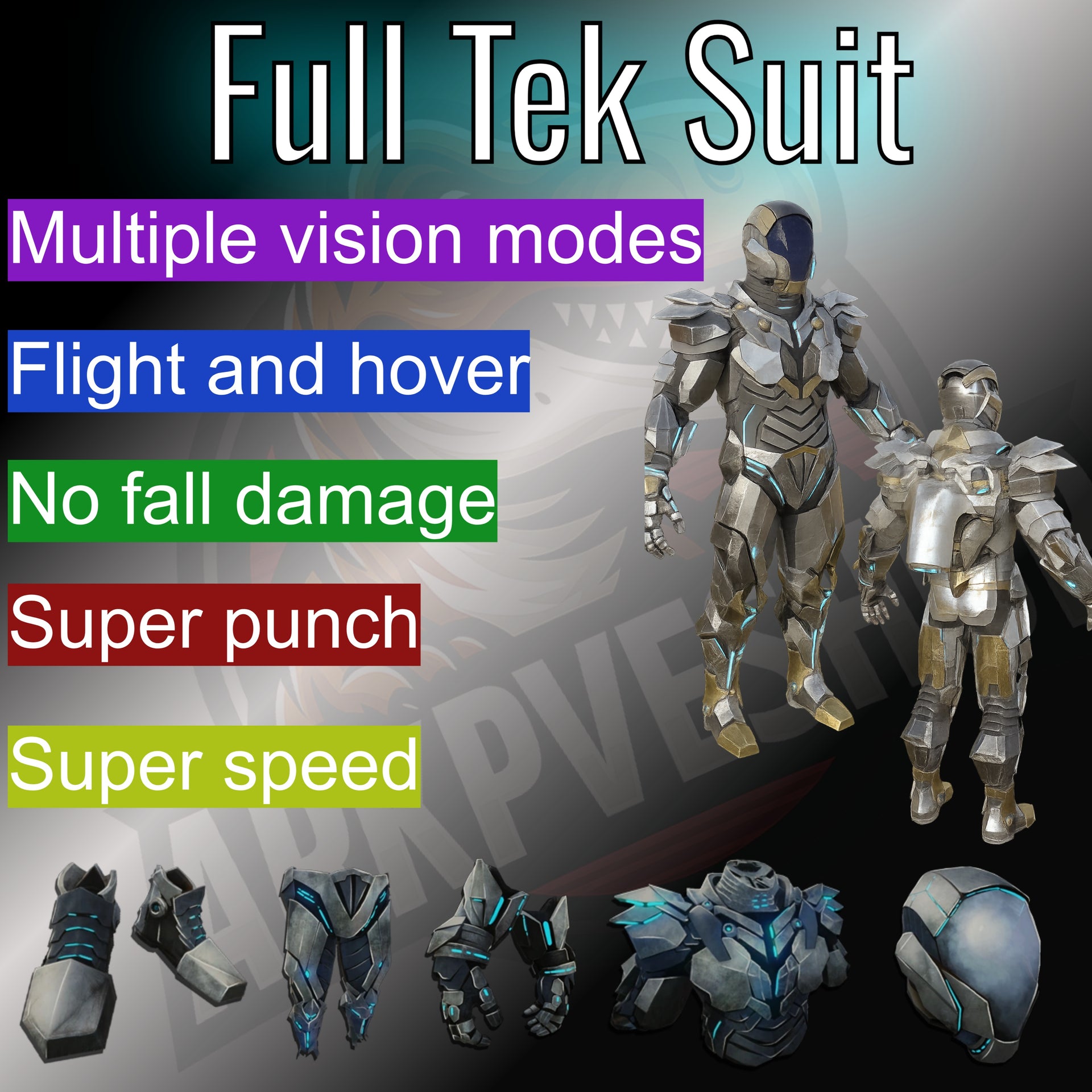 ark tek handschuhe Full Tek Suit / Armor , Gear – My Ark Ascended