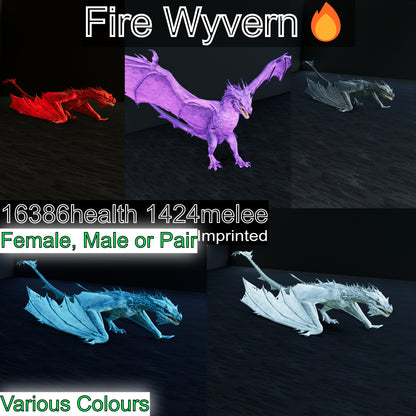 Fire Wyvern Max Level 362 / TOP STATS / Solids