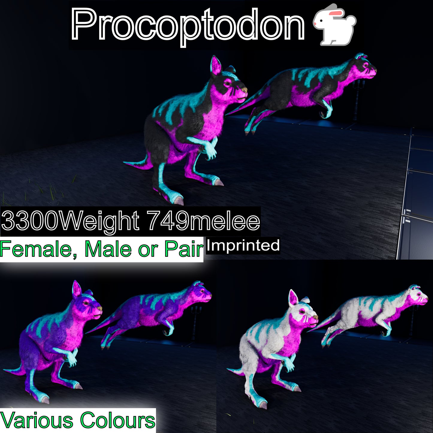 Procoptodon Max Level 362