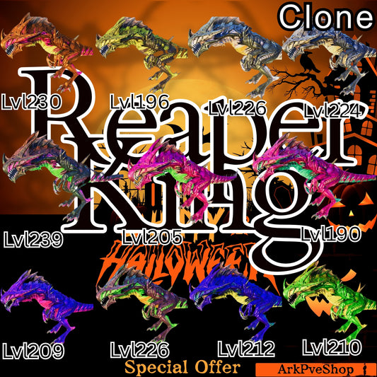 Reaper King / Clone / High Stats and Level / Event