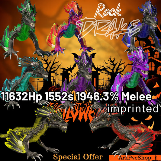 Rock Drake 1946% melee Mix Colours Top Stats
