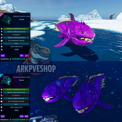 Dunkleosteus / Dunkleo - 362Max Level 5743weight Imprinted Underwater Farmer