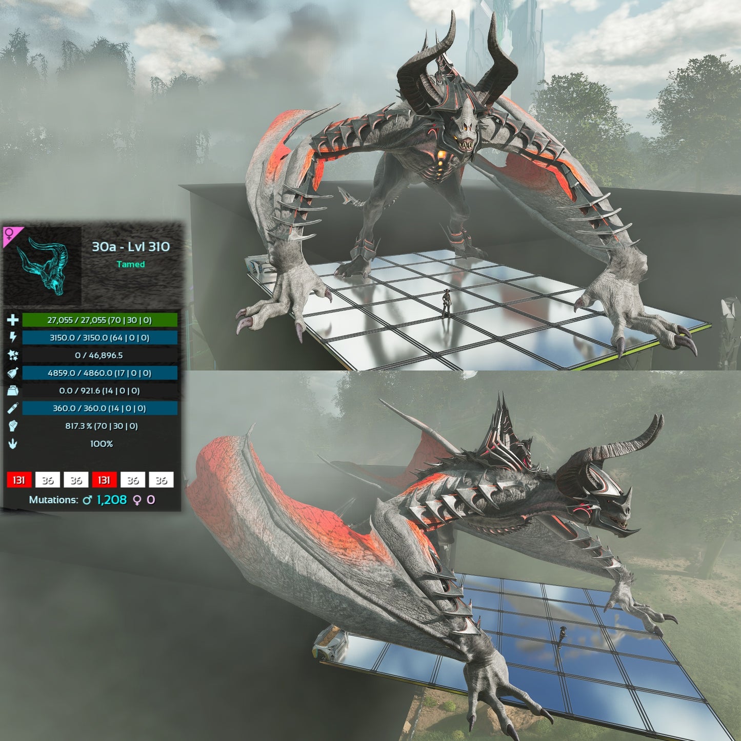 Gigadesmodus Adults best Stats include