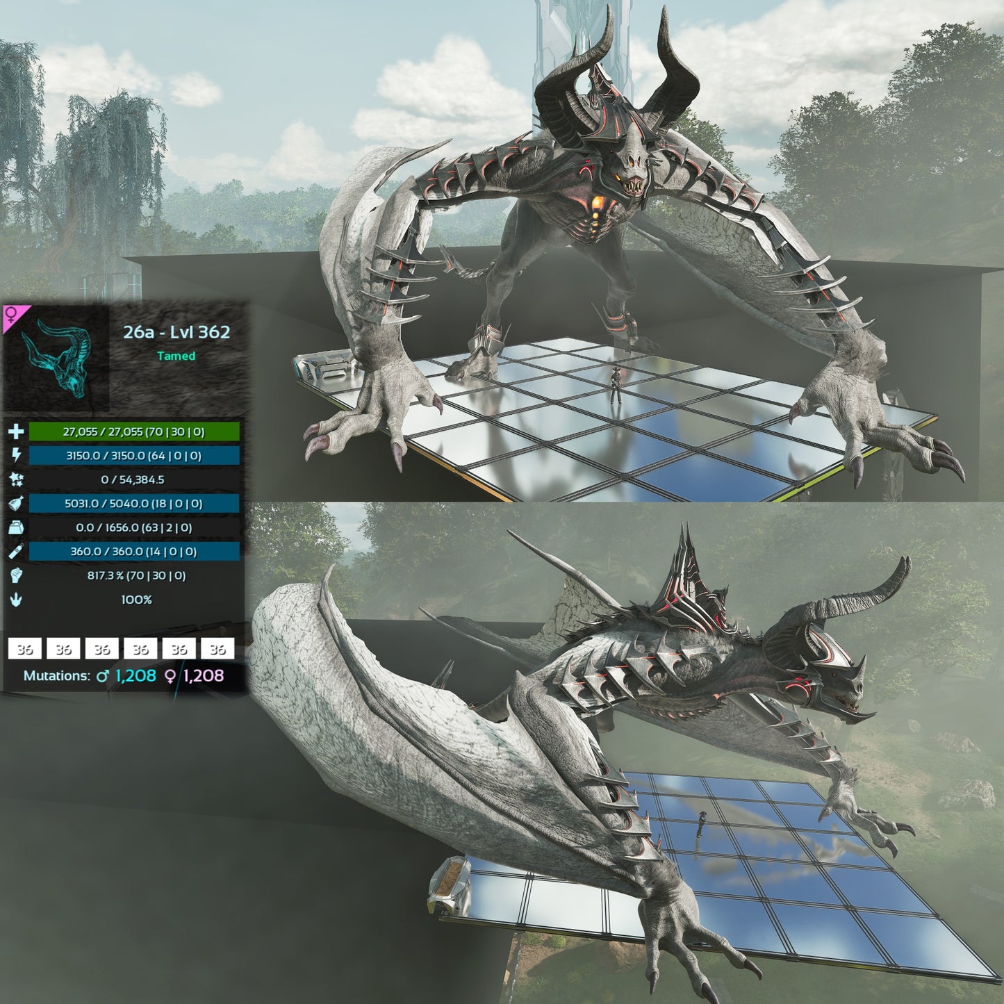 Gigadesmodus Adults best Stats include